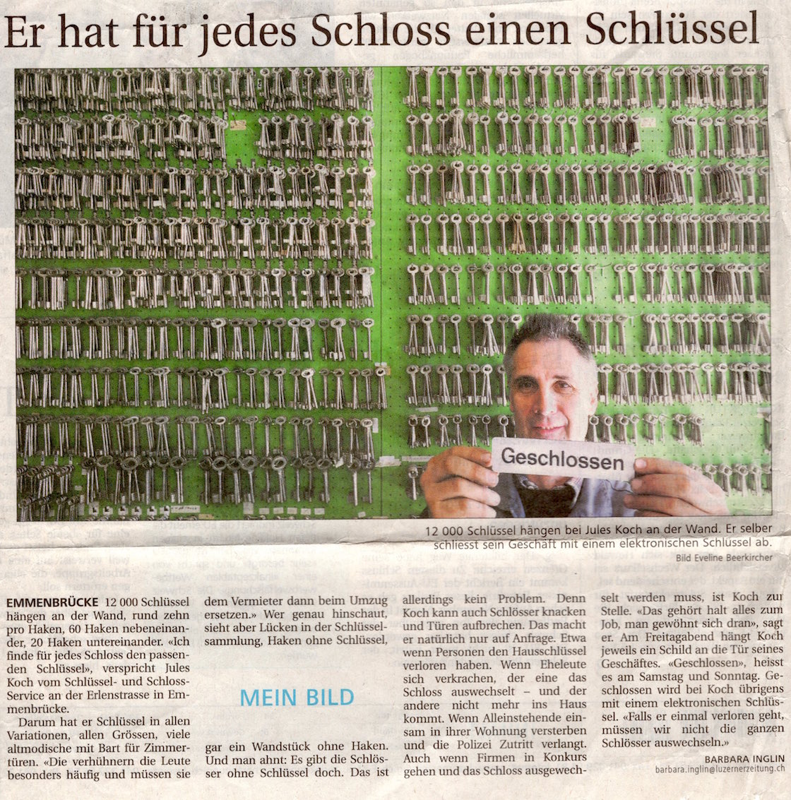 Zeitungsartikel